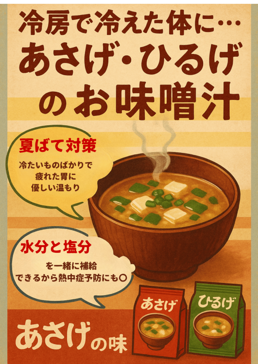 【商品紹介】永谷園あさげひるげゆうげ（7/28〜8/10）の写真