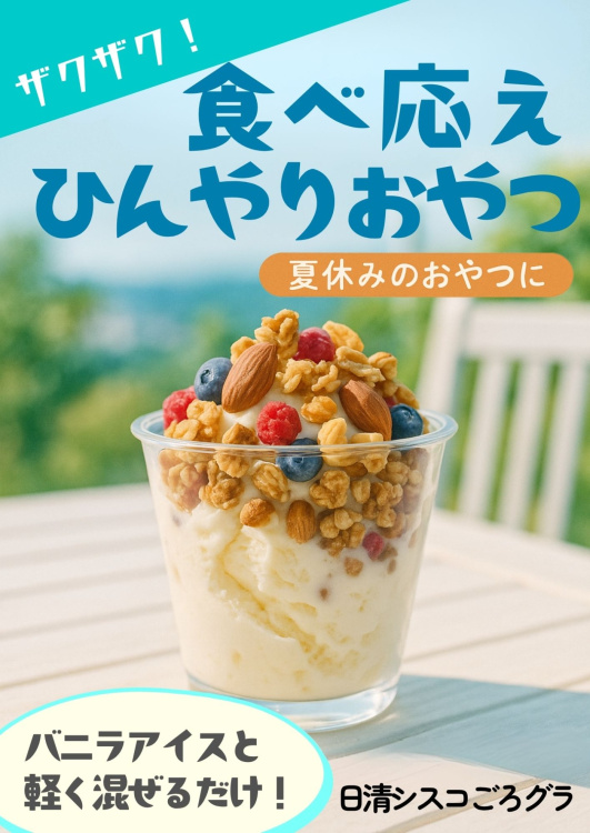【食べ方提案】日清シスコ　ごろグラ（7/28〜8/10）の写真